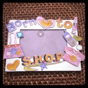 Cute metal picture frame